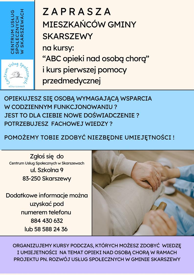 centrum usług społecznychw Skarszewach