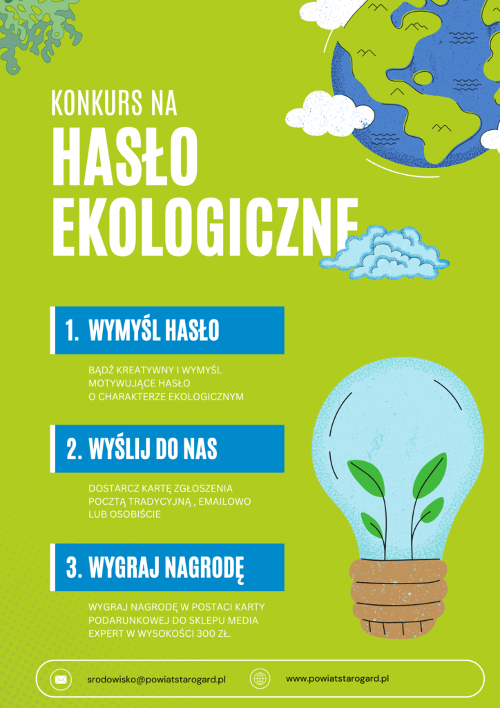 Hasło EKOlogiczne plakat